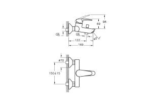 Artema Dynamic S Banyo Bataryası A40953