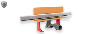 HÜPPE AMBİANCE DUŞ KANALI 60 CM PARLAK(DUVARDAN)+60 MM LİNEER DUVAR GİDERİ