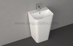 İsvea Sott'Aqua S&S Monoblok Lavabo 50 cm