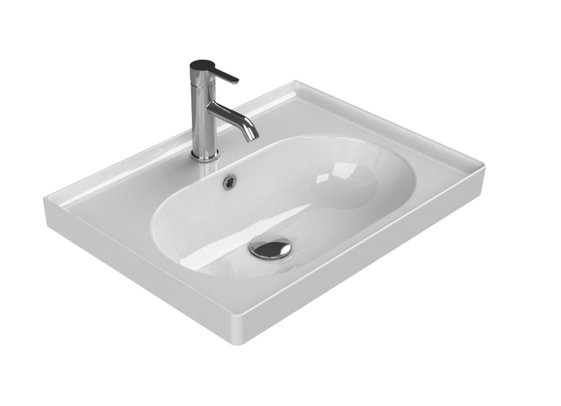 CERASTYLE ARYA ETAJERLİ LAVABO 60 CM