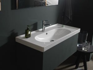 CERASTYLE ARYA ETAJERLİ LAVABO 60 CM