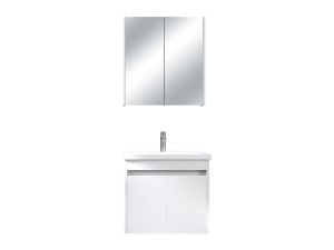 BİANİ BODRUM BANYO DOLABI MAT BEYAZ +65 CM LAVABO