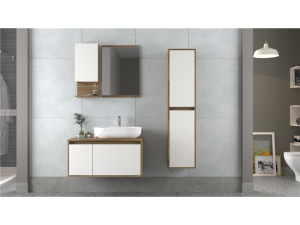 BİANİ ÜST DOLAP ATLAS 90 CM PINE MATT BEYAZ