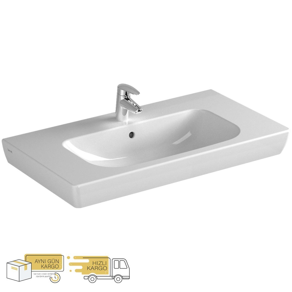 Vitra S20 Etajerli Lavabo 85 cm