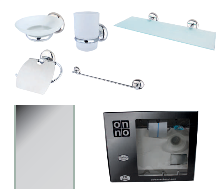 ONNO EKOSET 6 PARÇA KROM