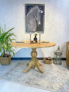 WOODENBEND ORLANDO NATURAL YUVARLAK MASA
