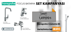 Hansgrohe Focus Batarya Seti