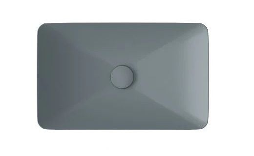 İsvea SistemaY Clear S&S Tezgahüstü Lavabo 60 cm - Antrasit