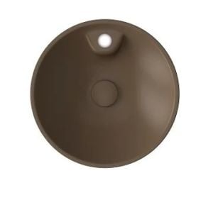 İsvea SistemaY Soft Tezgahüstü Lavabo 45 cm Batarya Delikli Vizon