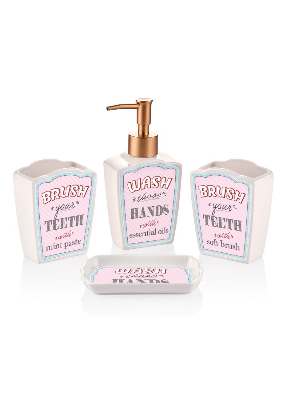 The Mia Banyo Seti 4 Parça