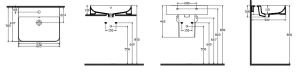 İsvea Sott'Aqua S&S Lavabo 61 cm