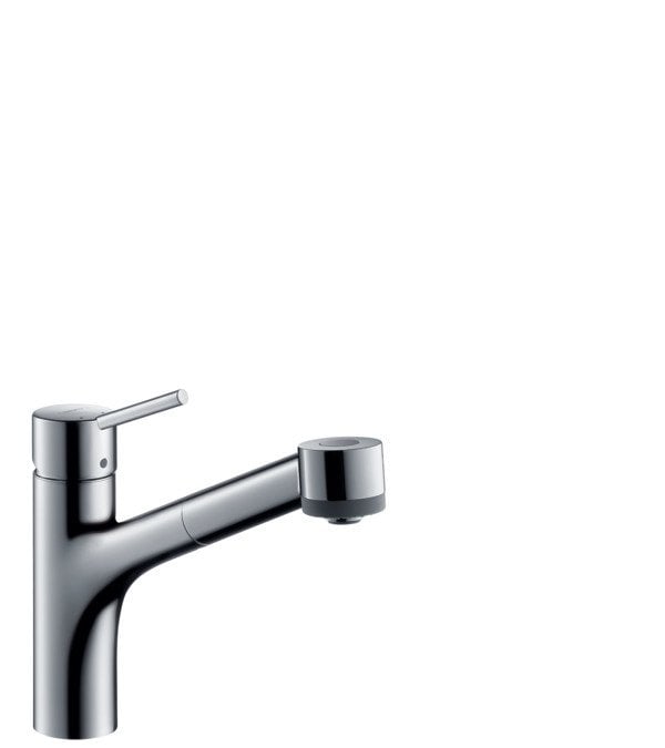 Hansgrohe Talis S Tek kollu eviye bataryası 170, çekilebilir el duşu ile