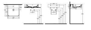 İsvea Sott'Aqua S&S 51 cm Tezgahüstü Lavabo