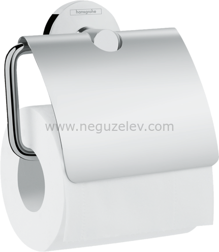 Hansgrohe LOGİS Universal Tuvalet Kağıtlığı Kapaklı