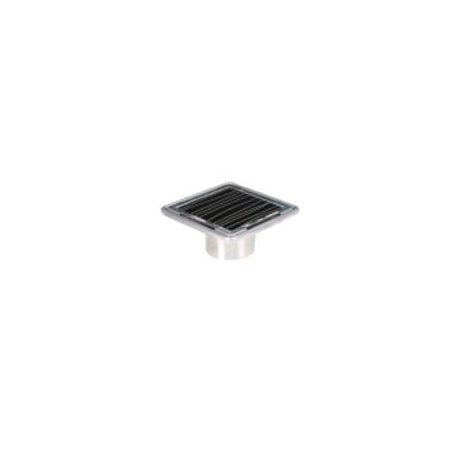Sukar Line/9 10x10 Paslanmaz Çelik Çerçeveli Üzeri Cam Izgaralı Süzgeç