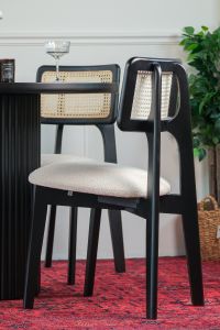 Negüzelev Lucas Masa Takımı Siyah