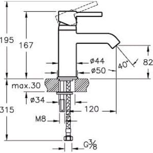 Artema Minimax S Lavabo Bataryası