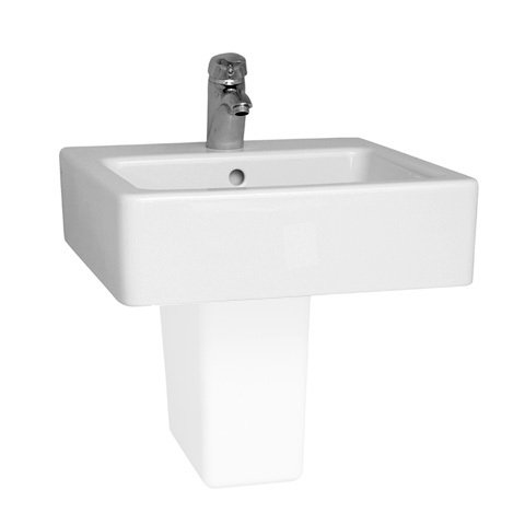 VitrA Nuovella Lavabo + Yarım Ayak 50cm -Beyaz