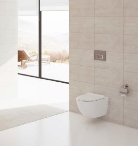 Vitra Sento Rim-Ex Asma Klozet + Slim Yavaş Kapanır KIozet Kapağı