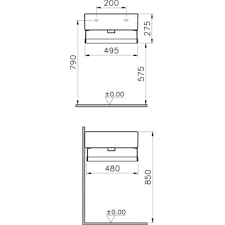 VitrA Norm Tezgah Üstü Lavabo 50cm