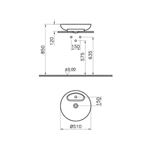Vitra Memoria Lavabo 50 cm