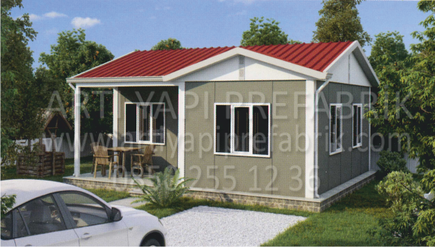 49m2 PREFABRİK EV MODEL NO : ARTP103