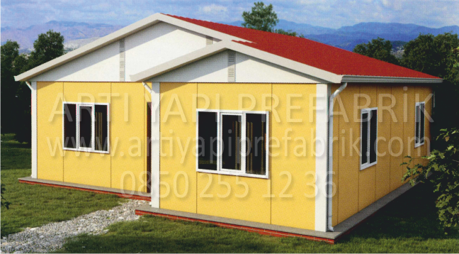 86m2 PREFABRİK EV MODEL NO : ARTP119