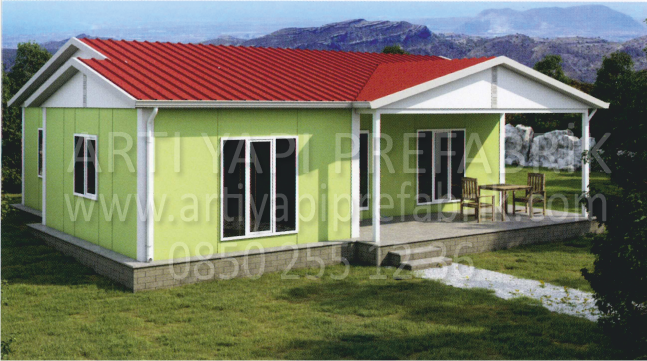 101m2 PREFABRİK EV MODEL NO : ARTP127