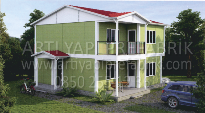 150m2 PREFABRİK EV MODEL NO : ARTP213