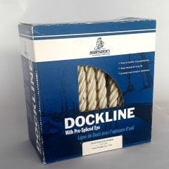 Dockline Koltuk Halatı (Beyaz)