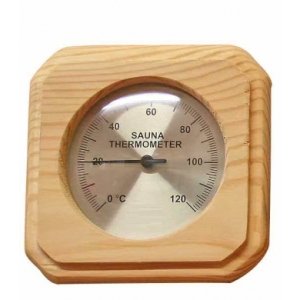 Ahşap Sauna Higrometre-Termometre