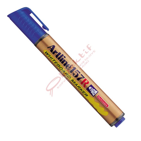 Artline Tahta Kalemi Yuvarlak Uçlu Doldurulabilir Mavi EK157R