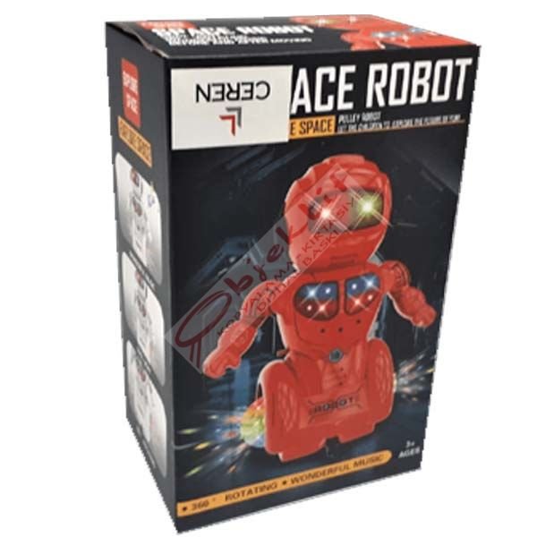 Ctoy Işıklı Ve Sesli 360 Dönen Uzaylı Robot