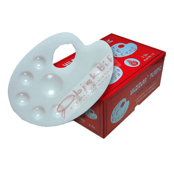 Yıldızlar Palet Oval Godeli Küçük 12