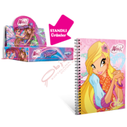 Gıpta Defter Karton Kapak A6 Winx Club ( 36 Lı Stand ) 3120