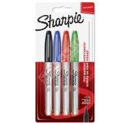 Sharpie Markör Permanent Fine 4 LÜ Standart Renk 1985858