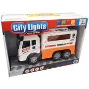 Ctoy Işıklı Ve Sesli Ambulans Kamyon 89-207B