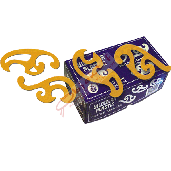 Yıldızlar Pistole Küçük 4 LÜ 14