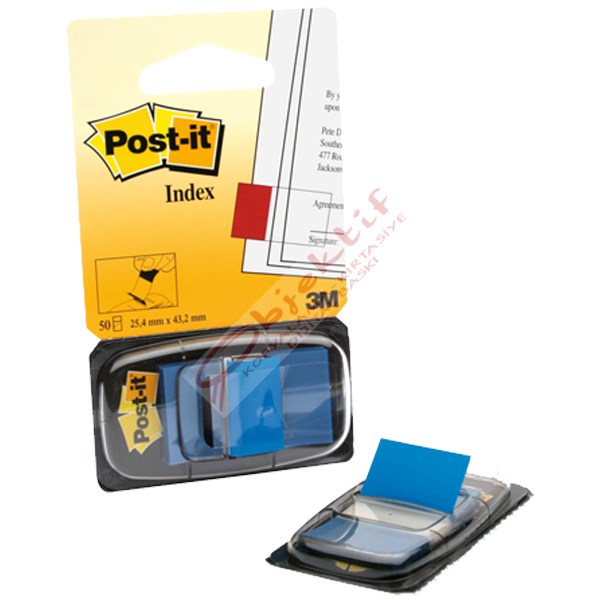 Post-it İndeks 50 Lİ Mavi 680-2