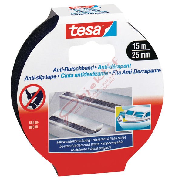 Tesa Bant Merdiven Kaydırmaz Siyah 15x25 55589-00004-11