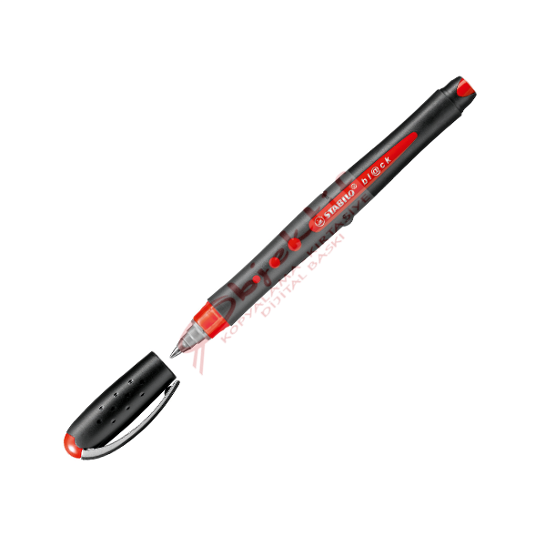 Stabilo Roller Kalem Siyah 10 LU Kırmızı Fine 1016/40