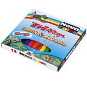 Nova Color Mum Pastel Boya Trimax Üçgen 12 Renk NC-2117