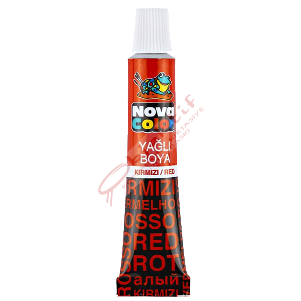 Nova Color Yağlı Boya Tüp Kırmızı NC-128