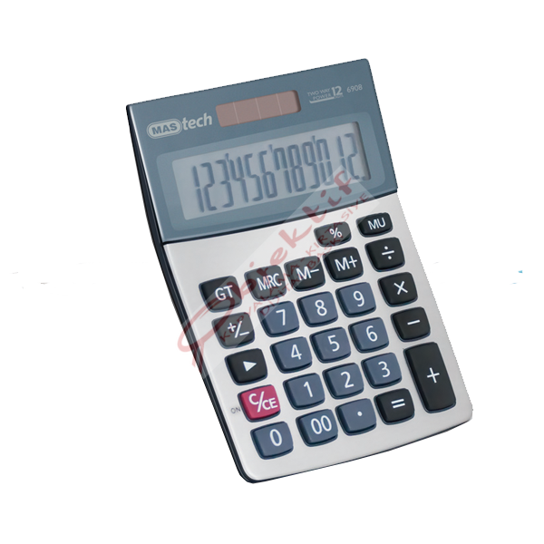 Mas Hesap Makinesi 12 Hane Ofis Tipi Küçük 6908