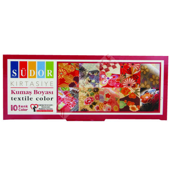 Südor Kumaş Boya 25 ML 10 Renk SD940