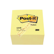 Post-it Yapışkanlı Not Kağıdı Küp 450 YP 76x76 Sarı 636B