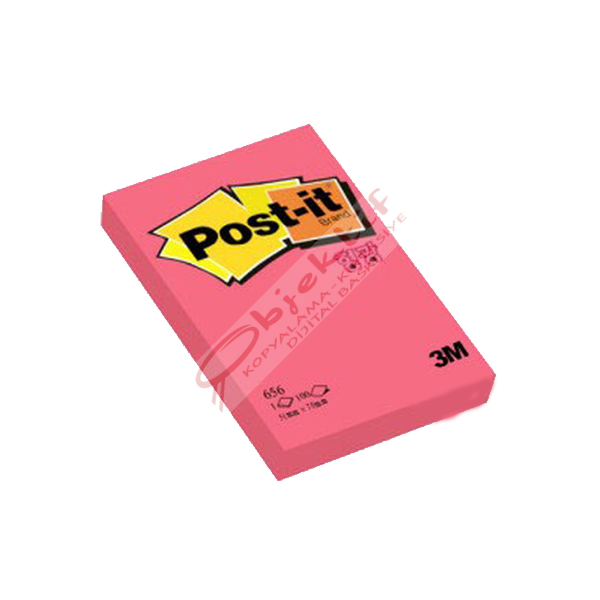 Post-it Yapışkanlı Not Kağıdı 100 YP 51x76 Melon Pembe 656