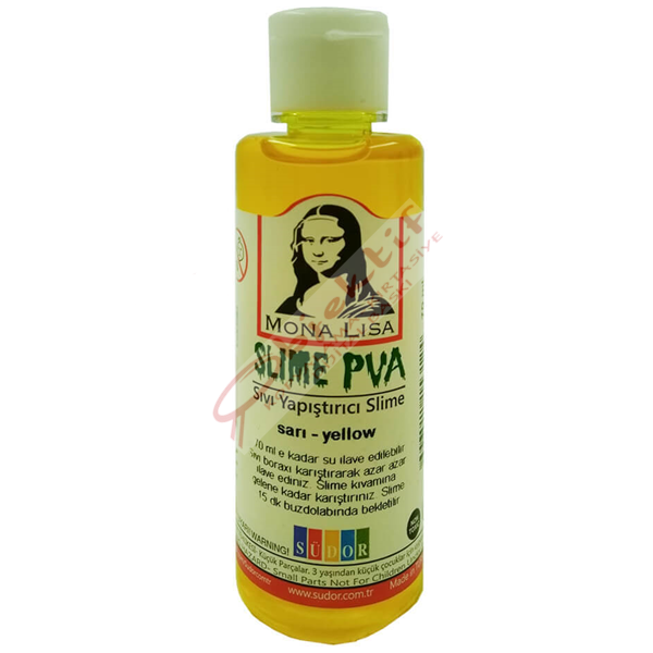 Monalisa Sıvı Yapıştırıcı Slime 70 ML Sarı SL01-2