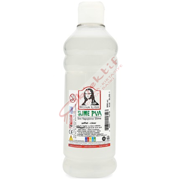 Monalisa Sıvı Yapıştırıcı Slime 500 ML Şeffaf SL05-1