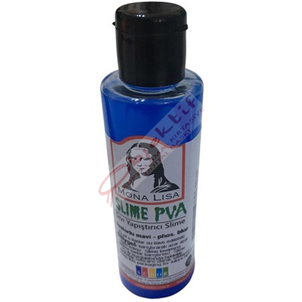 Monalisa Sıvı Yapıştırıcı Slime 70 ML Fosforlu Mavi SL01-13